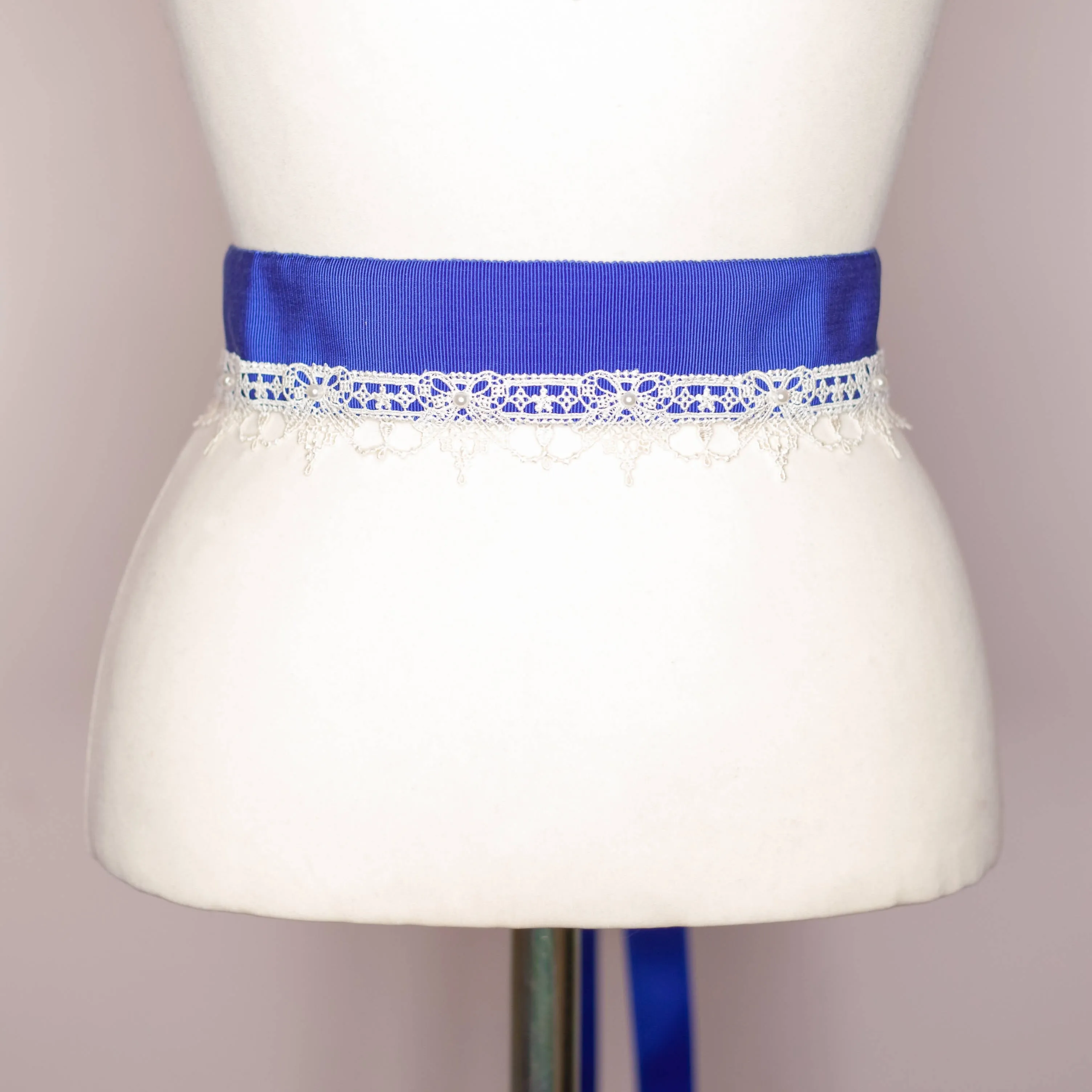 Ribbon Maiden Royal Blue Belt