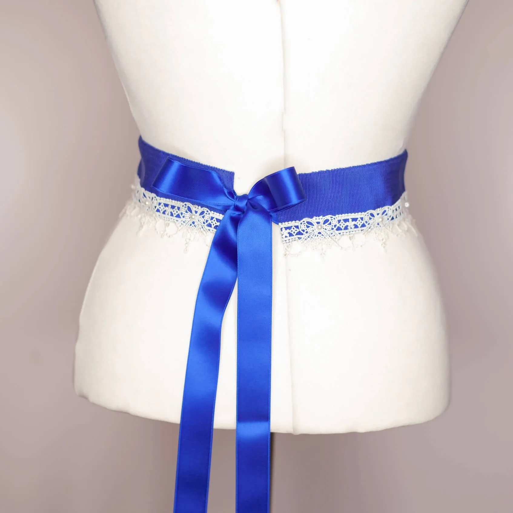 Ribbon Maiden Royal Blue Belt