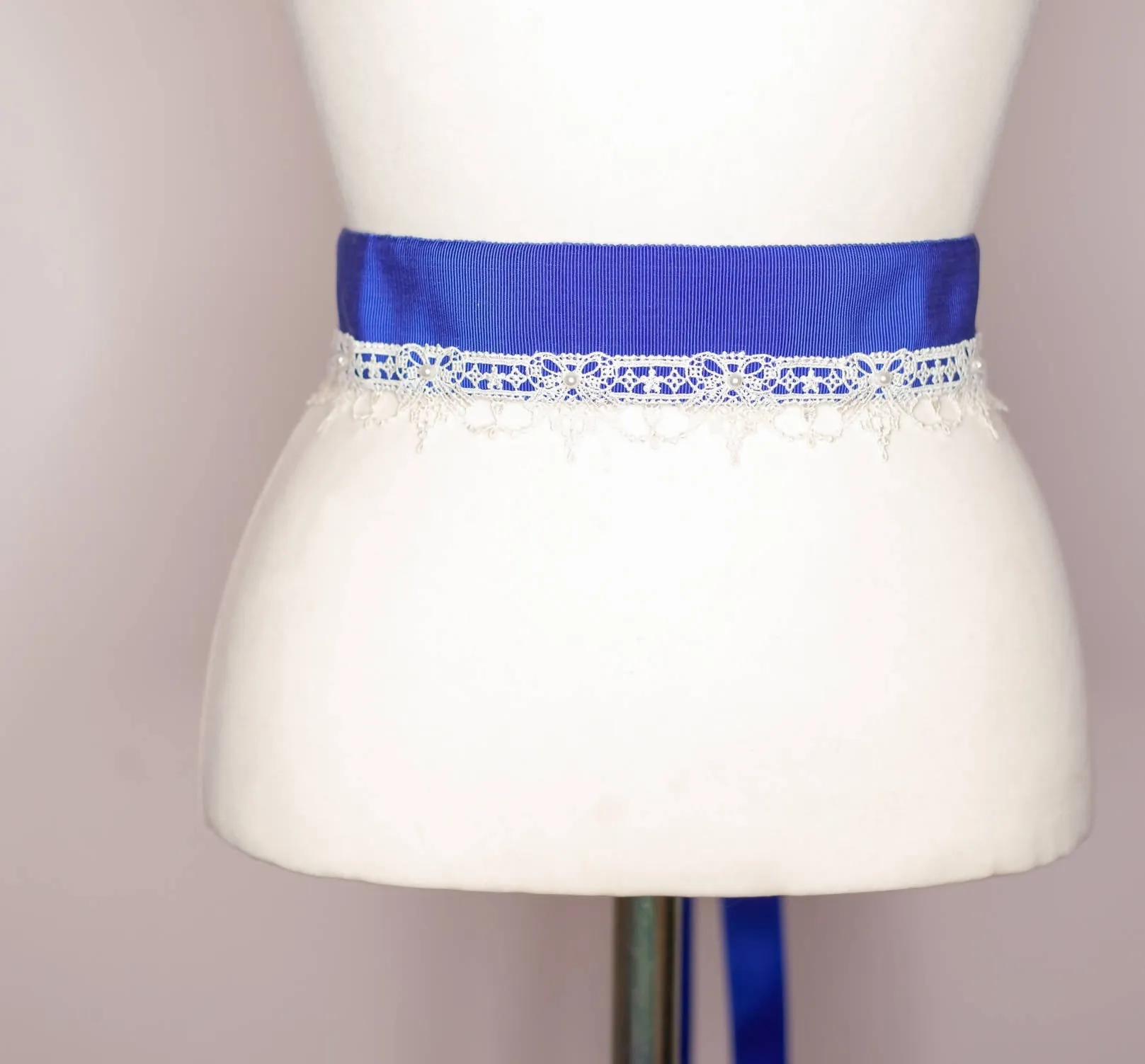 Ribbon Maiden Royal Blue Belt