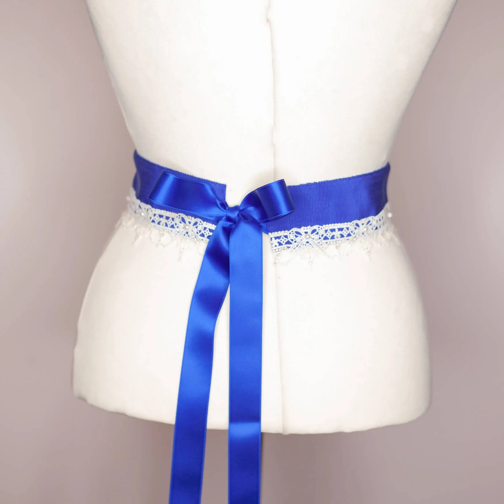 Ribbon Maiden Royal Blue Belt
