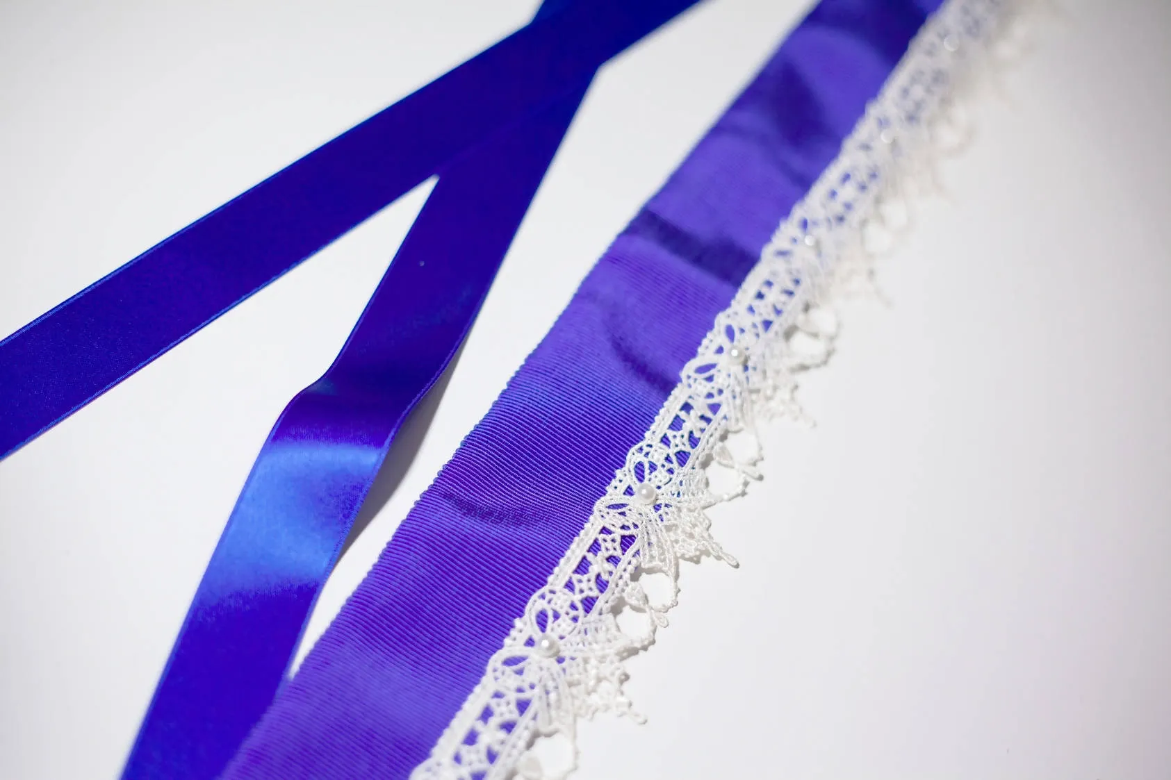Ribbon Maiden Royal Blue Belt