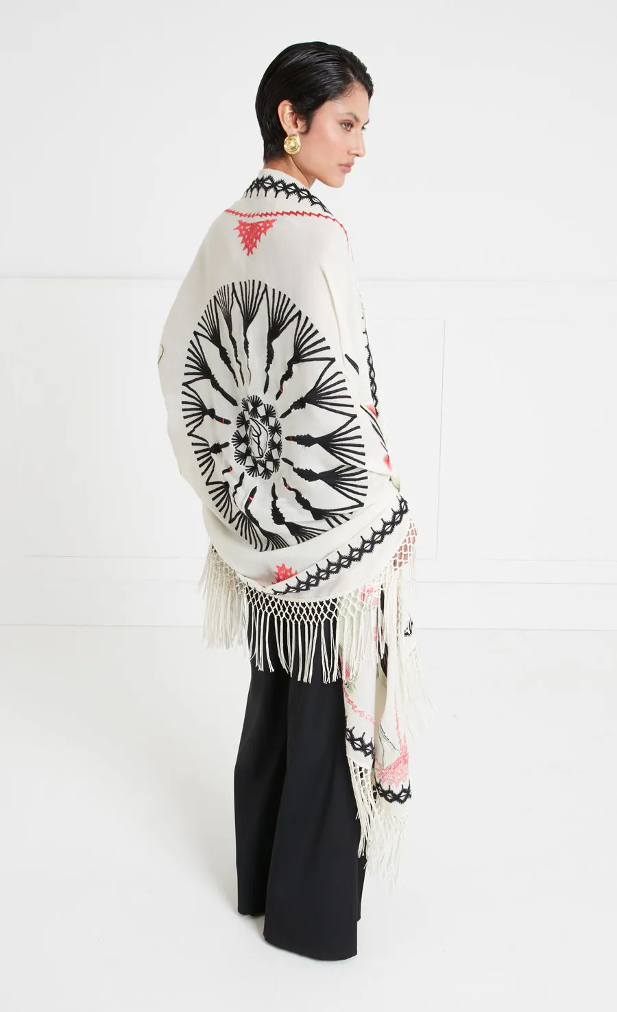 Romina Shawl - Ivory