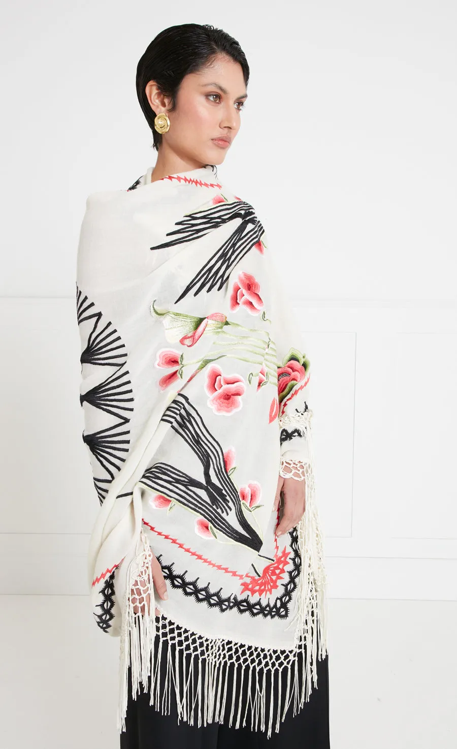 Romina Shawl - Ivory