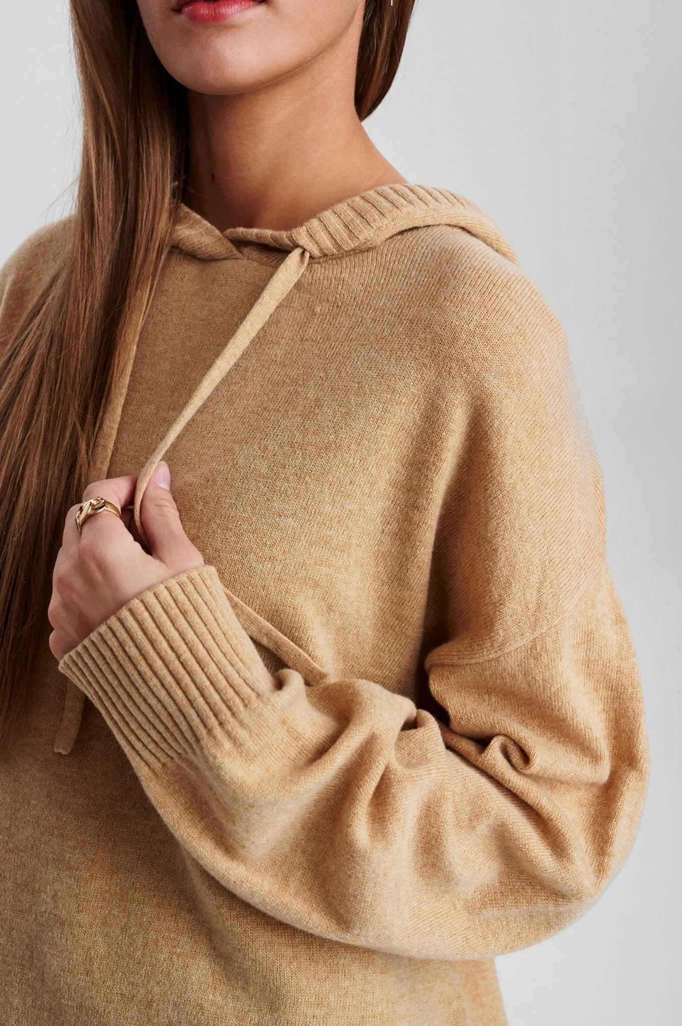 SISANGA HOODIE - Croissant Melange