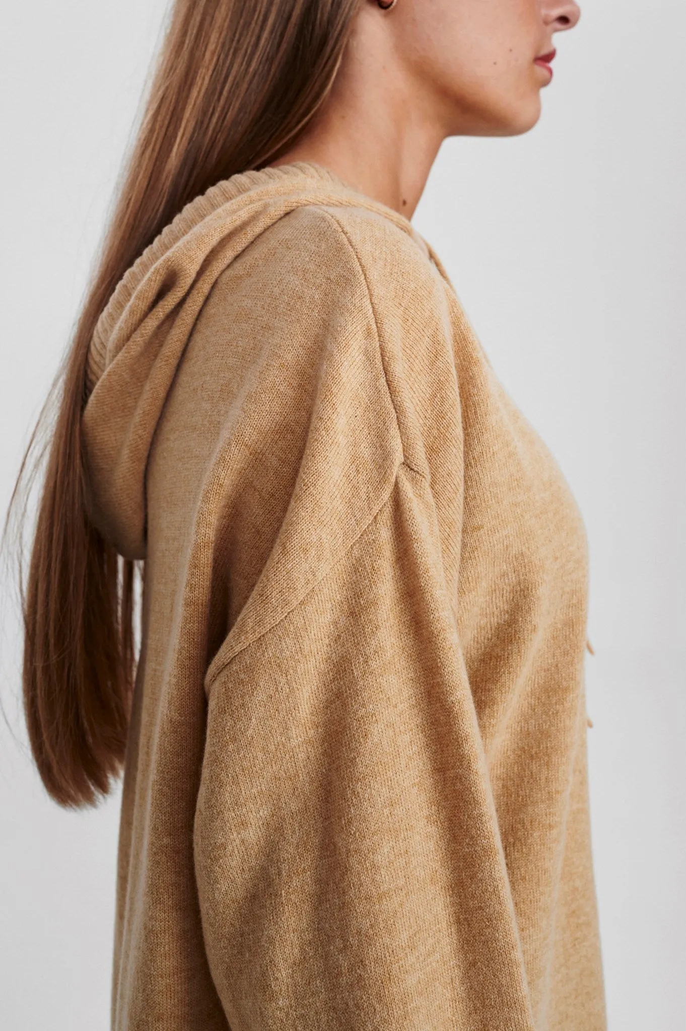 SISANGA HOODIE - Croissant Melange