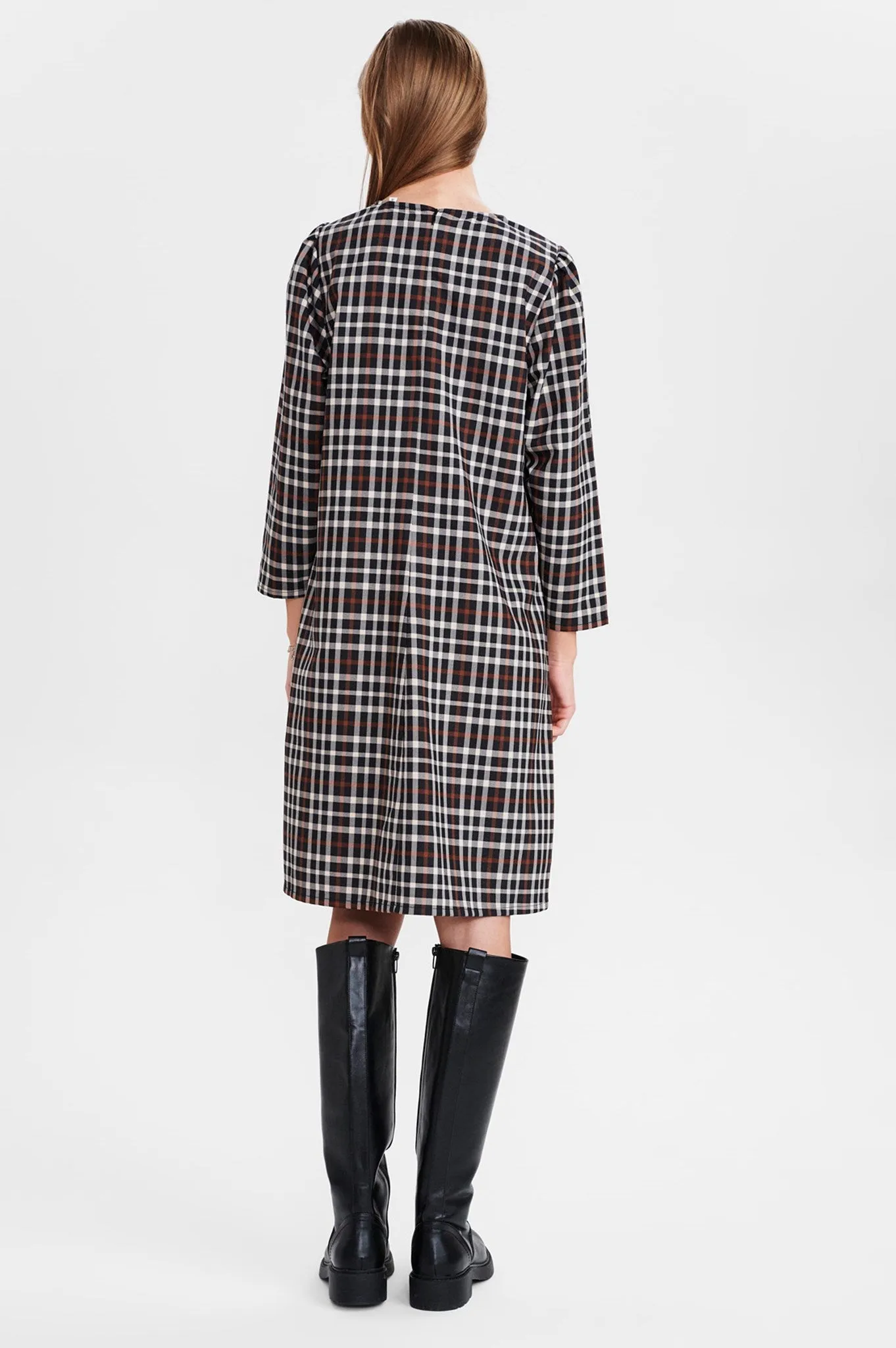 SISCARLETT DRESS - Caviar