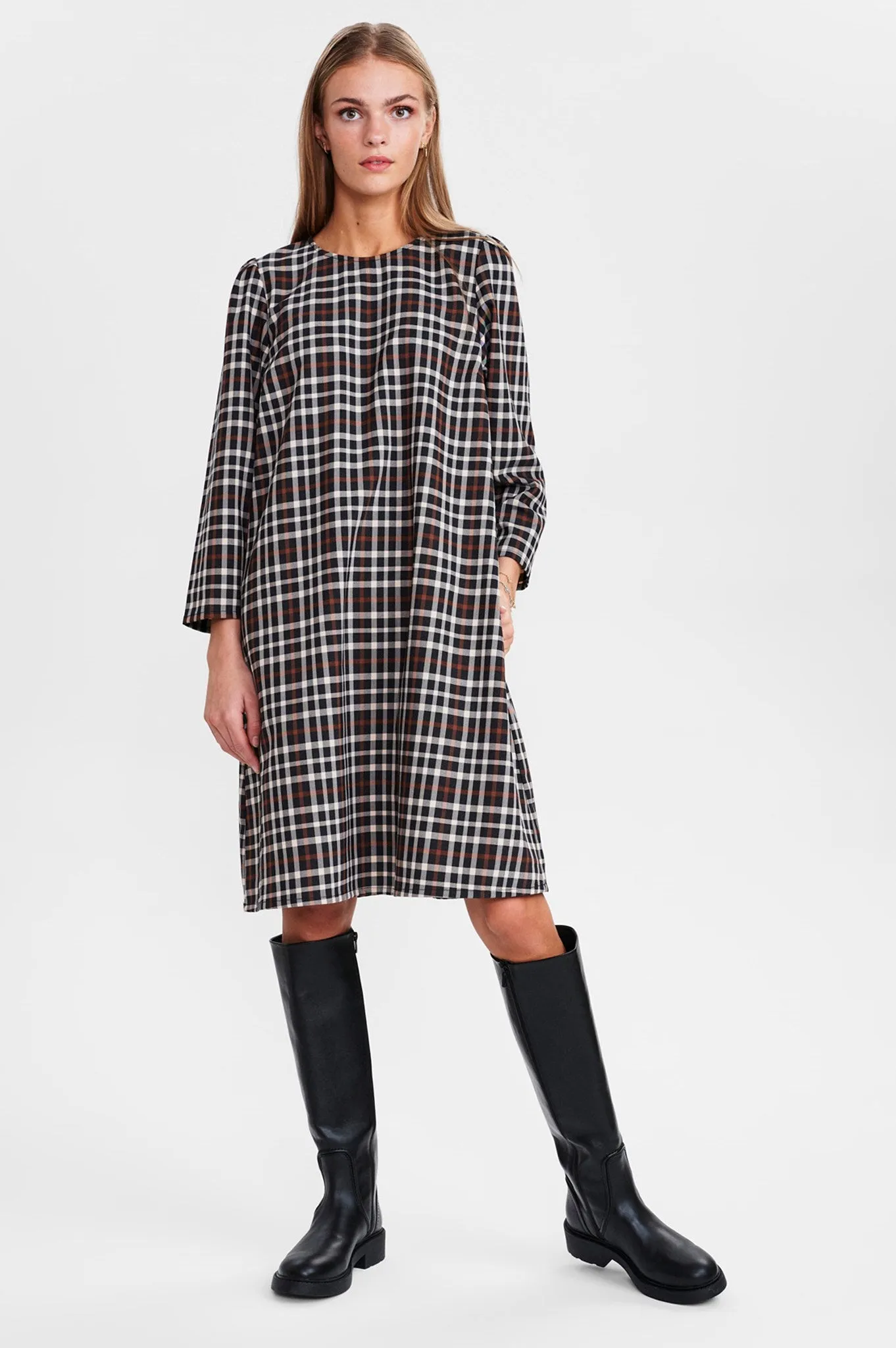 SISCARLETT DRESS - Caviar