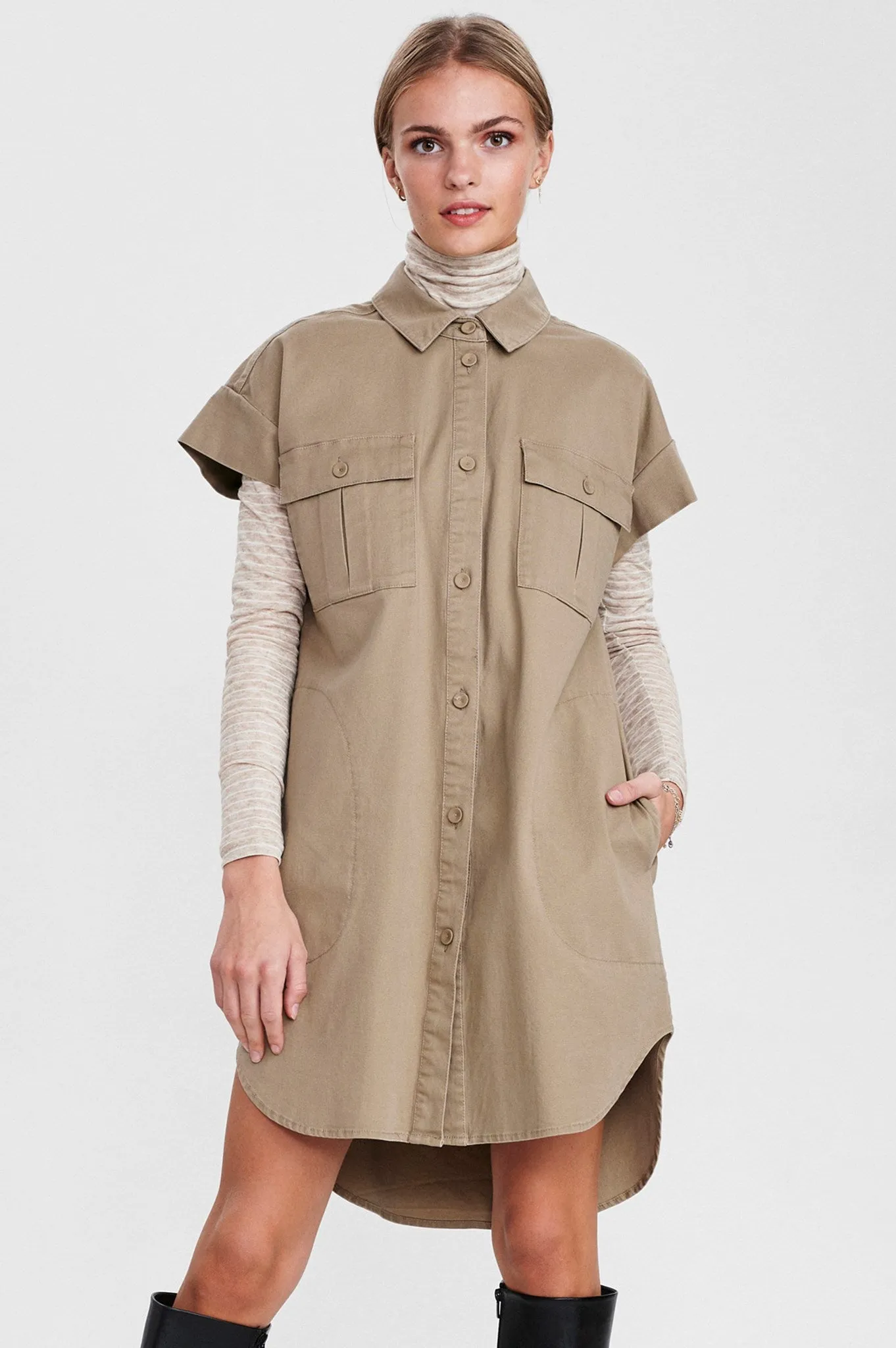 SISIMMY VEST - Lead Gray