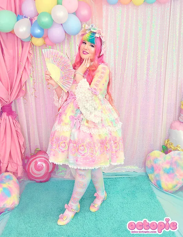Sparkle Rose Princess One Piece Dress Set