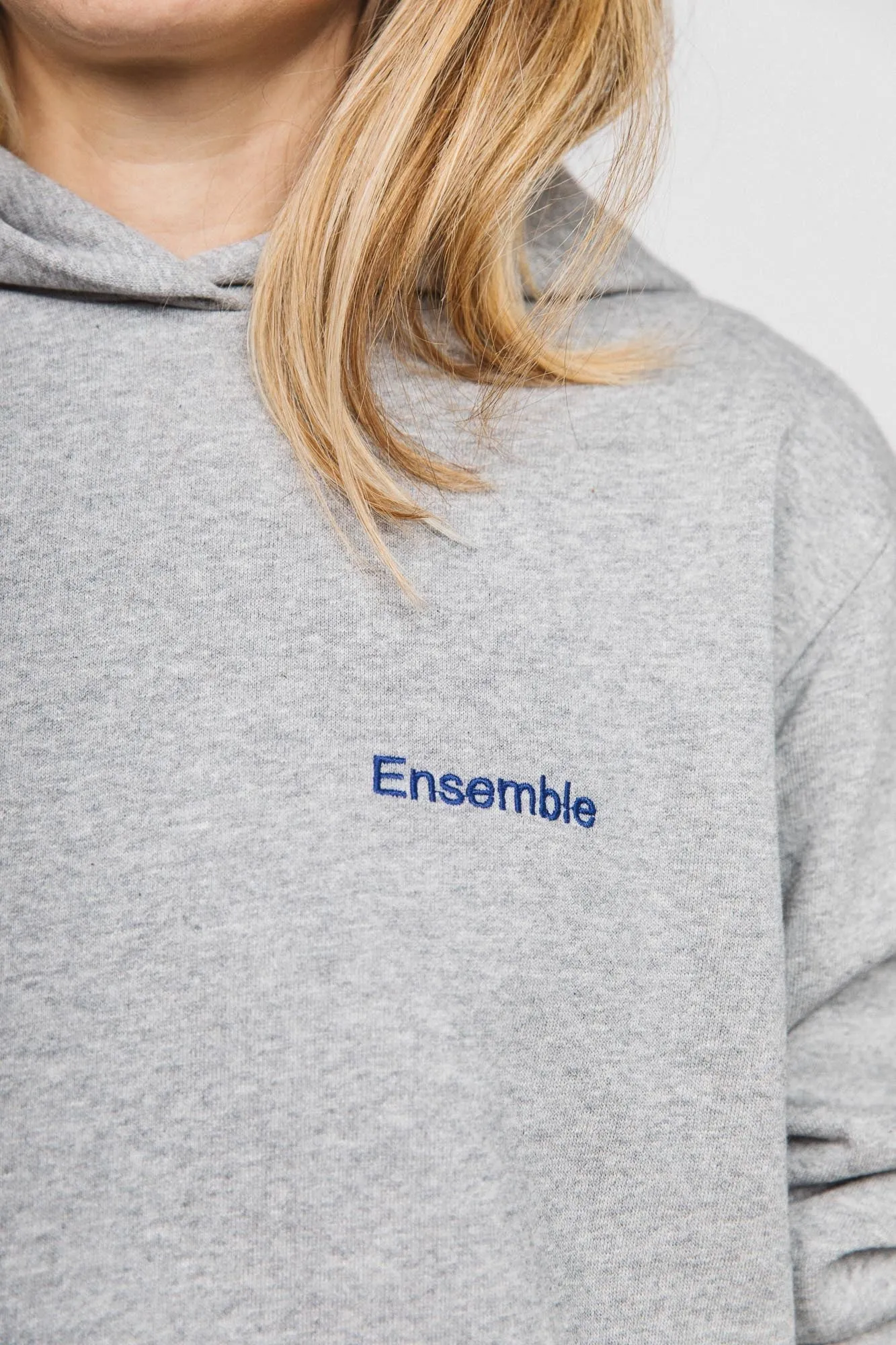 Sweat-shirt Piper gris clair