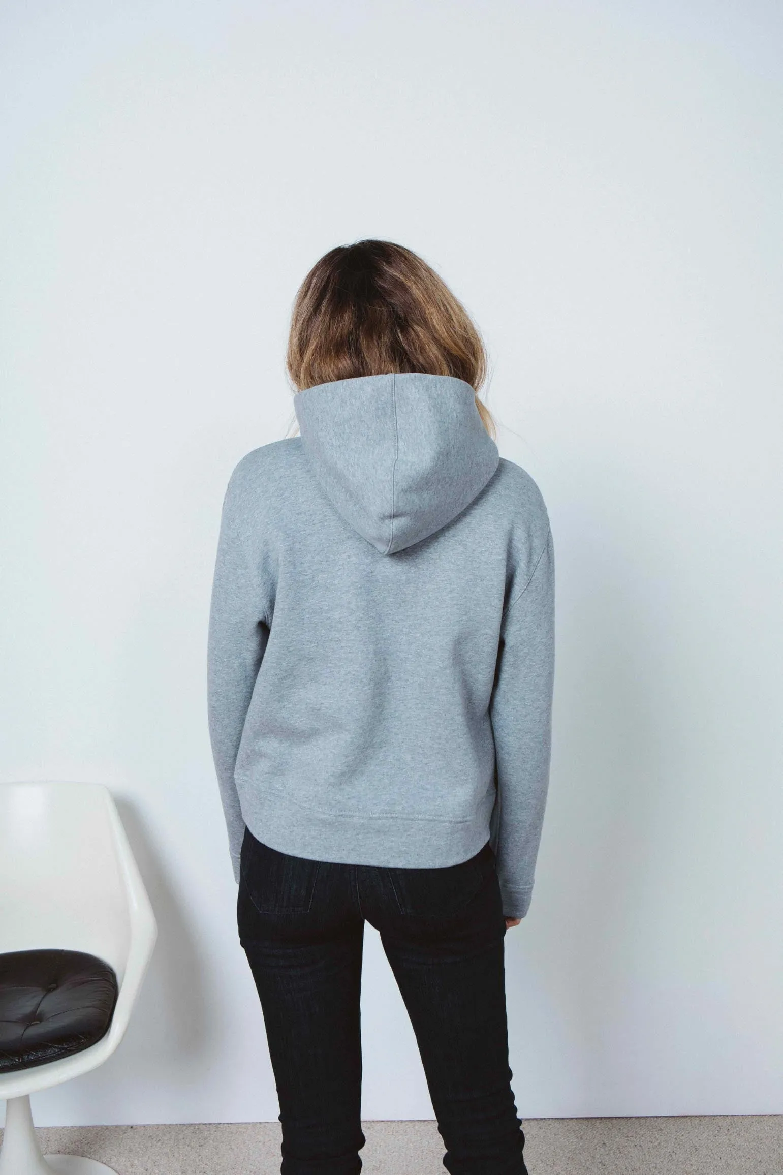 Sweat-shirt Piper gris clair
