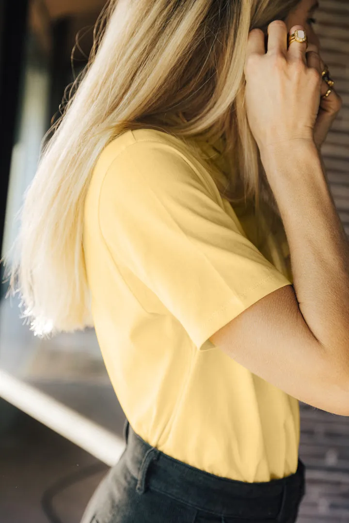 Tee-shirt Bree Balzac Paris jaune