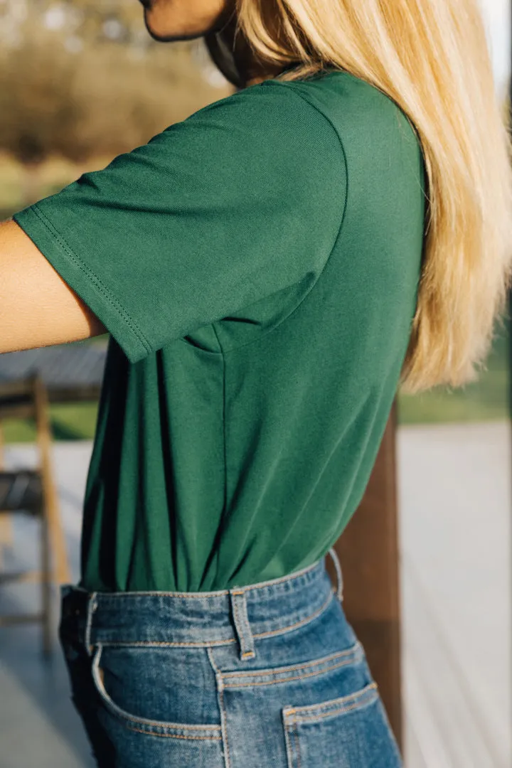 Tee-shirt Bree Balzac Paris vert sapin