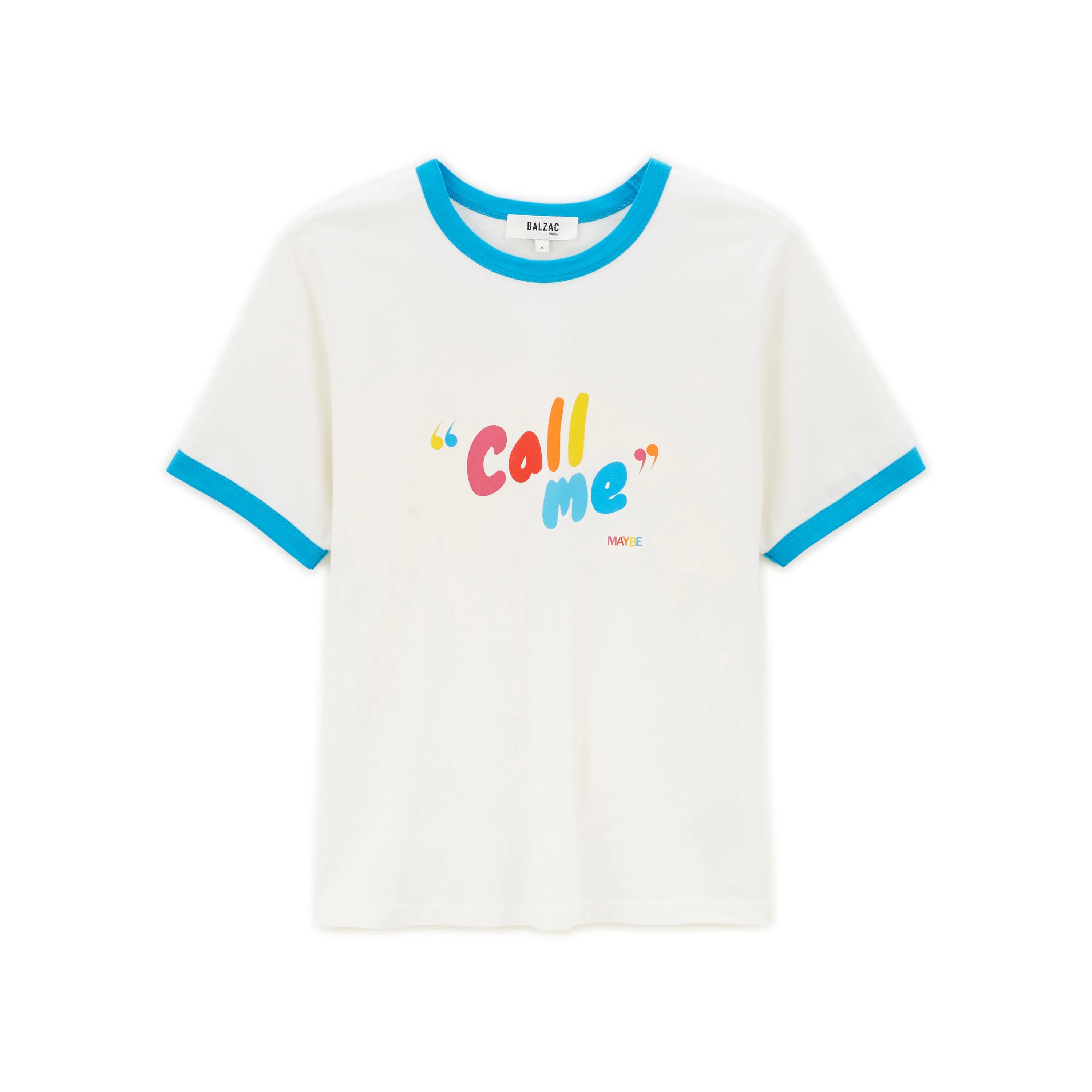 Tee-shirt Bree Call me multicolore