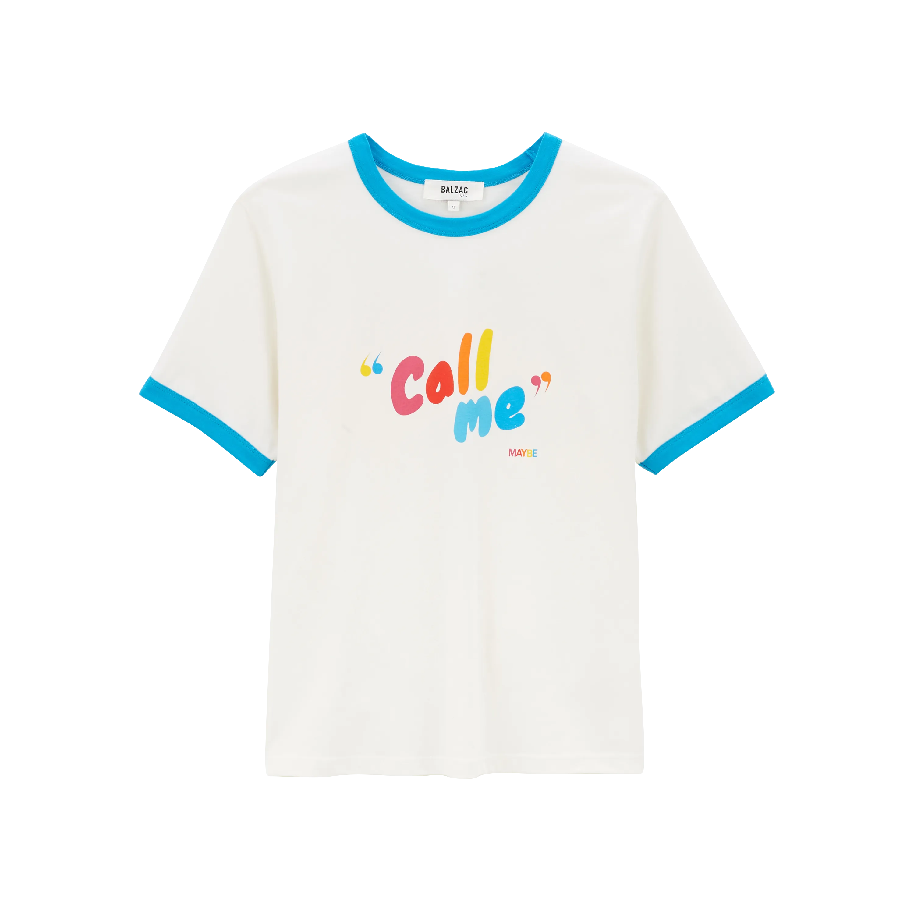 Tee-shirt Bree Call me multicolore
