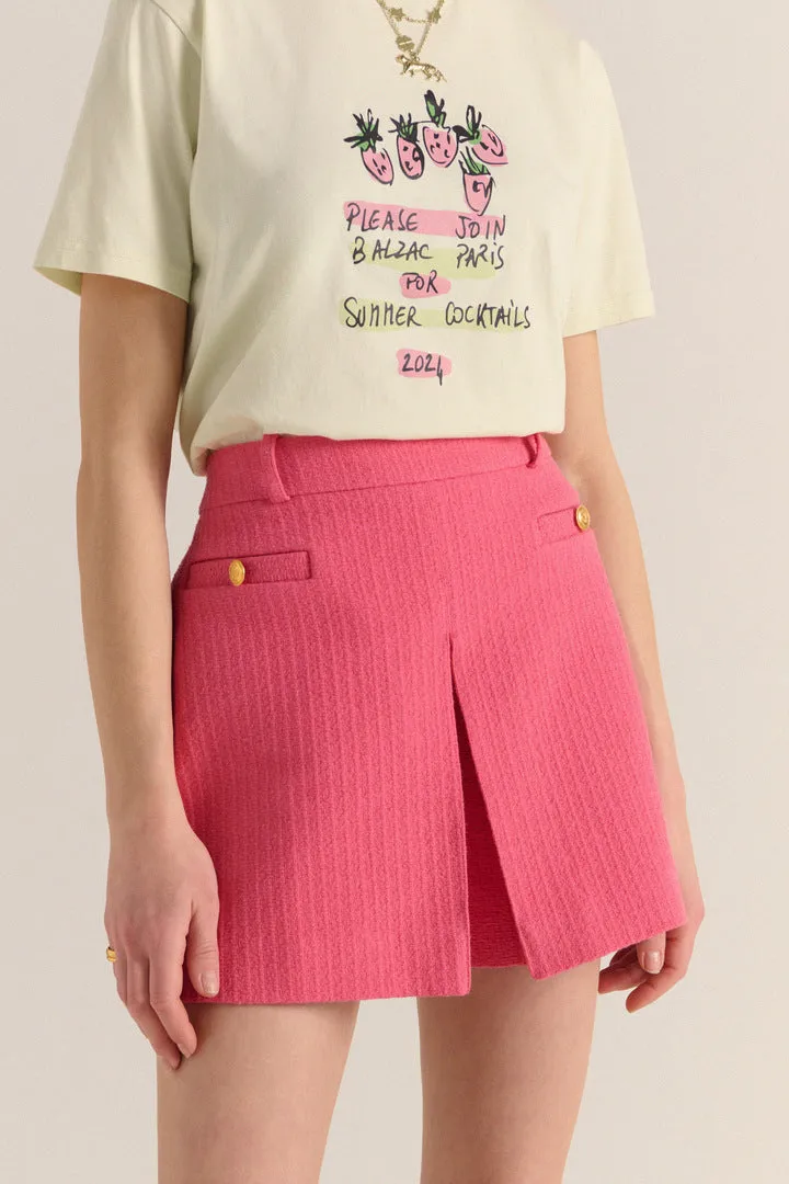 Tee-shirt Bree Cocktail party écru