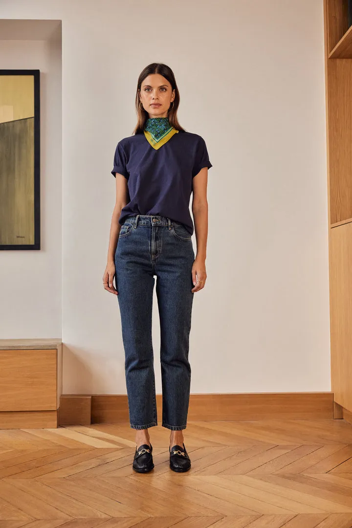 Tee-shirt Bree marine
