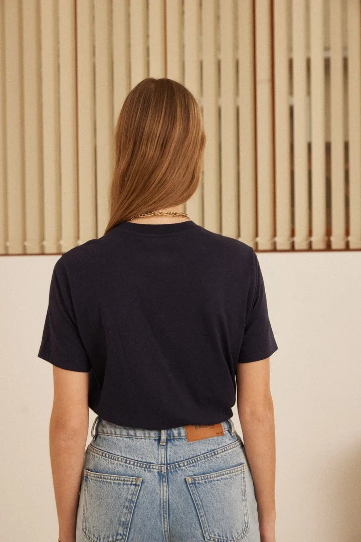 Tee-shirt Bree marine
