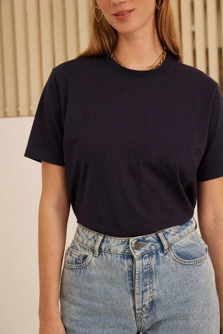 Tee-shirt Bree marine