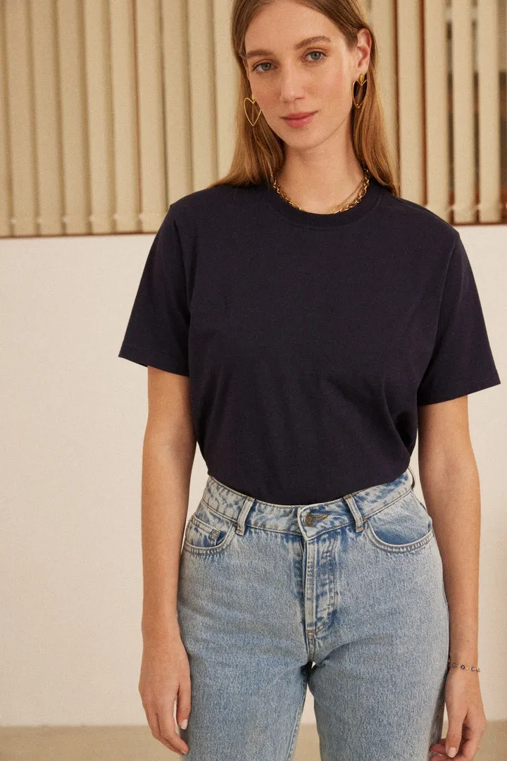 Tee-shirt Bree marine