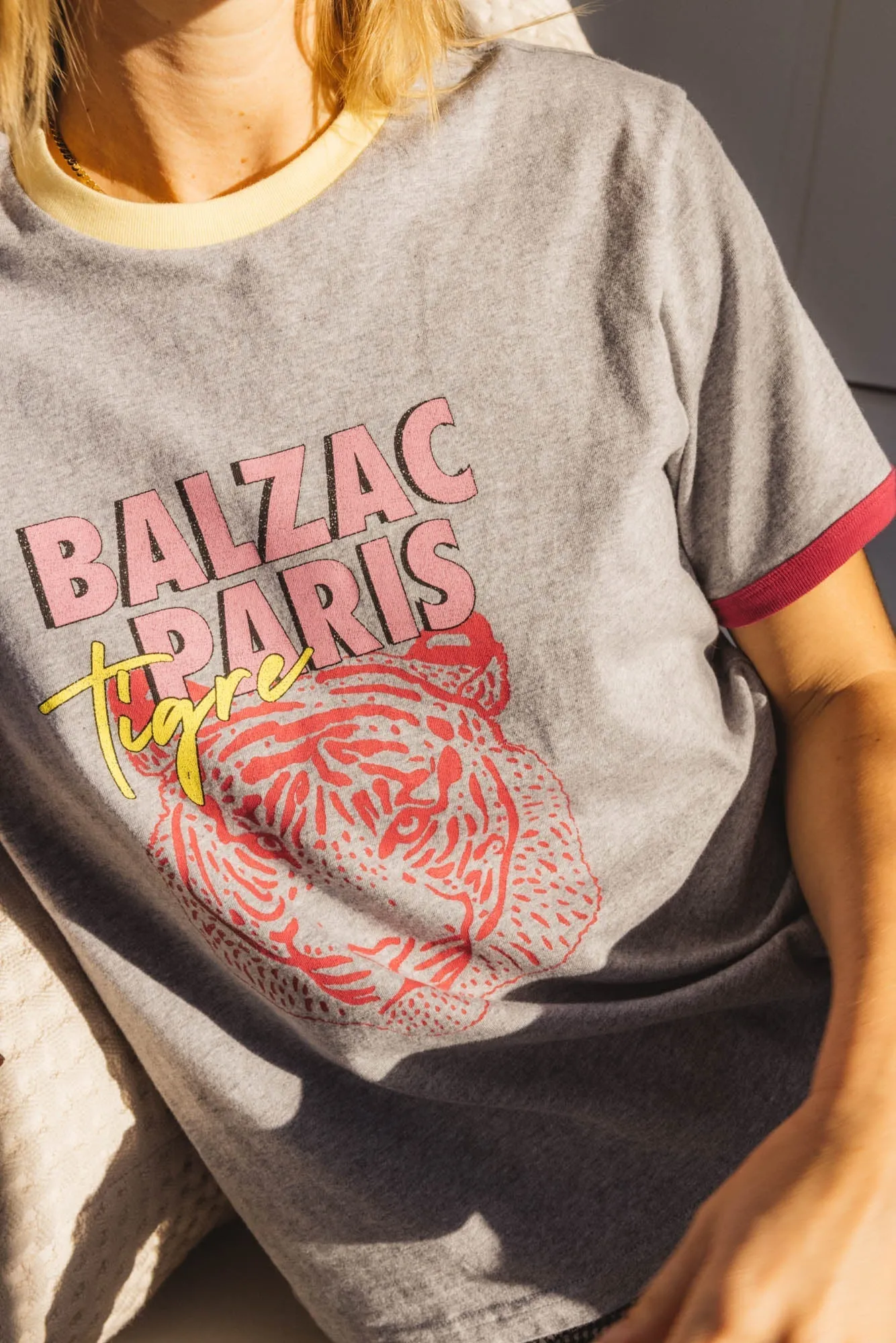 Tee-shirt Bree tigre gris certifié GOTS (old)