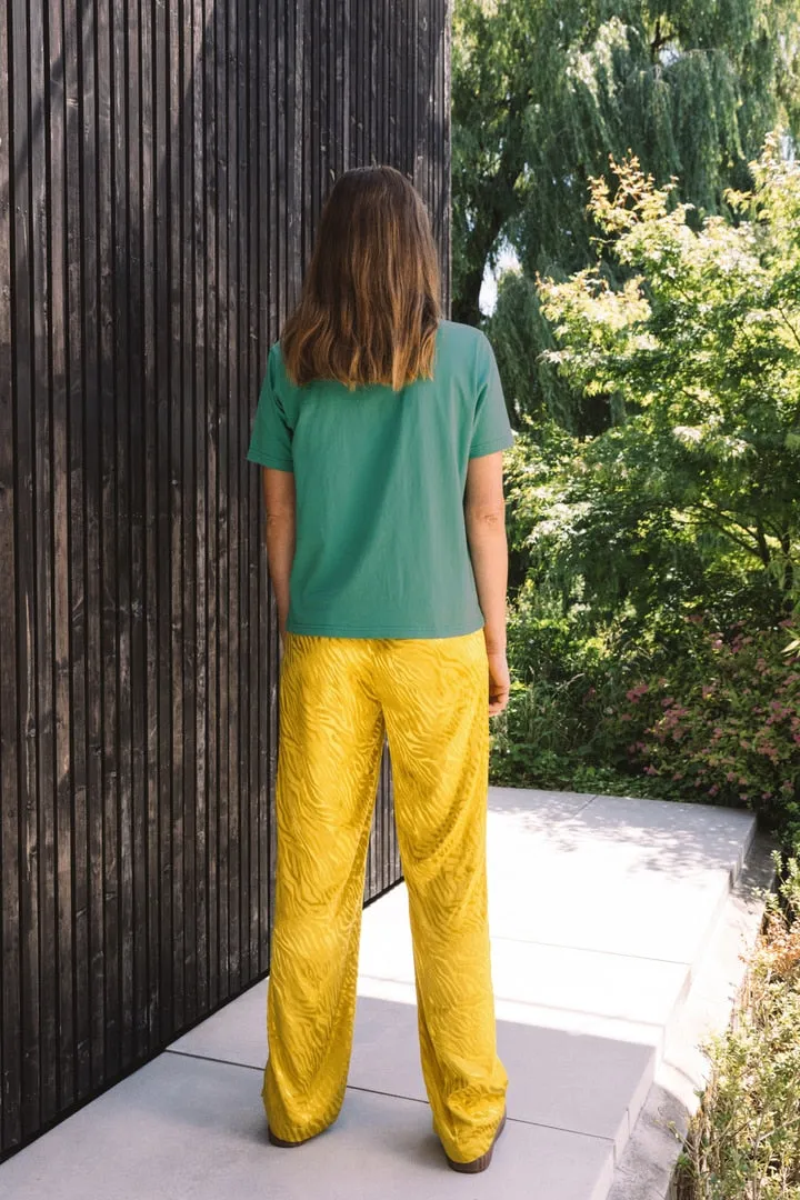 Tee-shirt Bree Vendredi soir vert