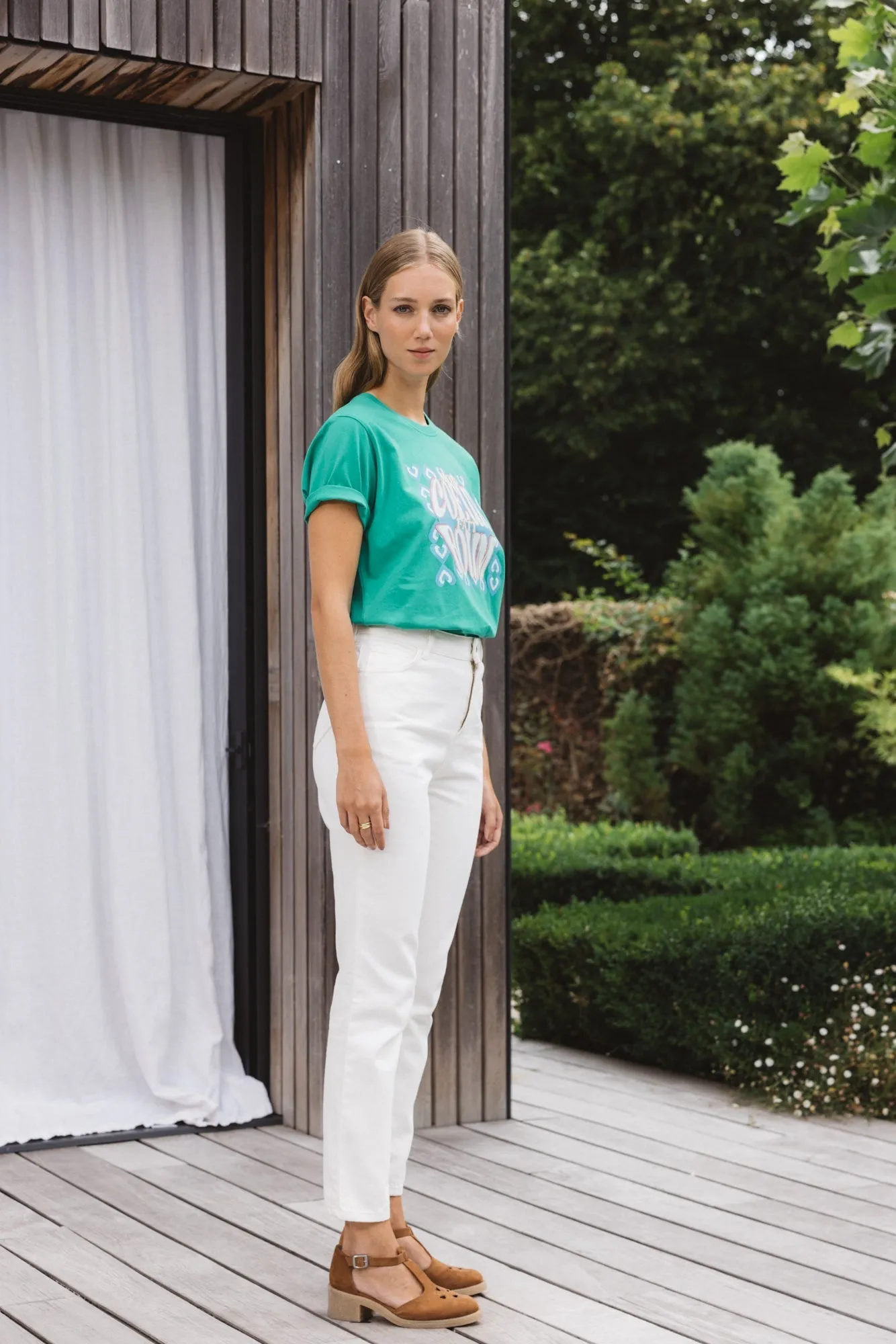 Tee-shirt Néo-Bree Boum vert
