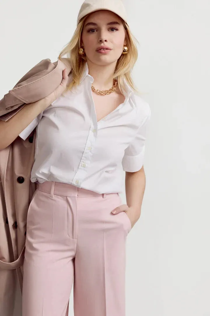 The Short Sleeve Shirt White