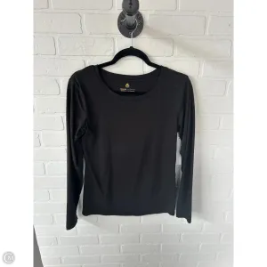 Top Long Sleeve Basic By Clothes Mentor In Black, Size: S