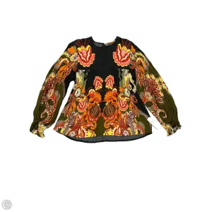 Top Long Sleeve By Clothes Mentor In Floral Print, Size: M