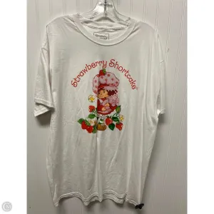Top Short Sleeve Basic By Clothes Mentor In White, Size: Xl