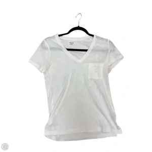 Top Short Sleeve Basic By Madewell In White, Size: Xs