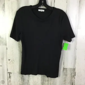 Top Short Sleeve Basic By Rag And Bone In Black, Size: L