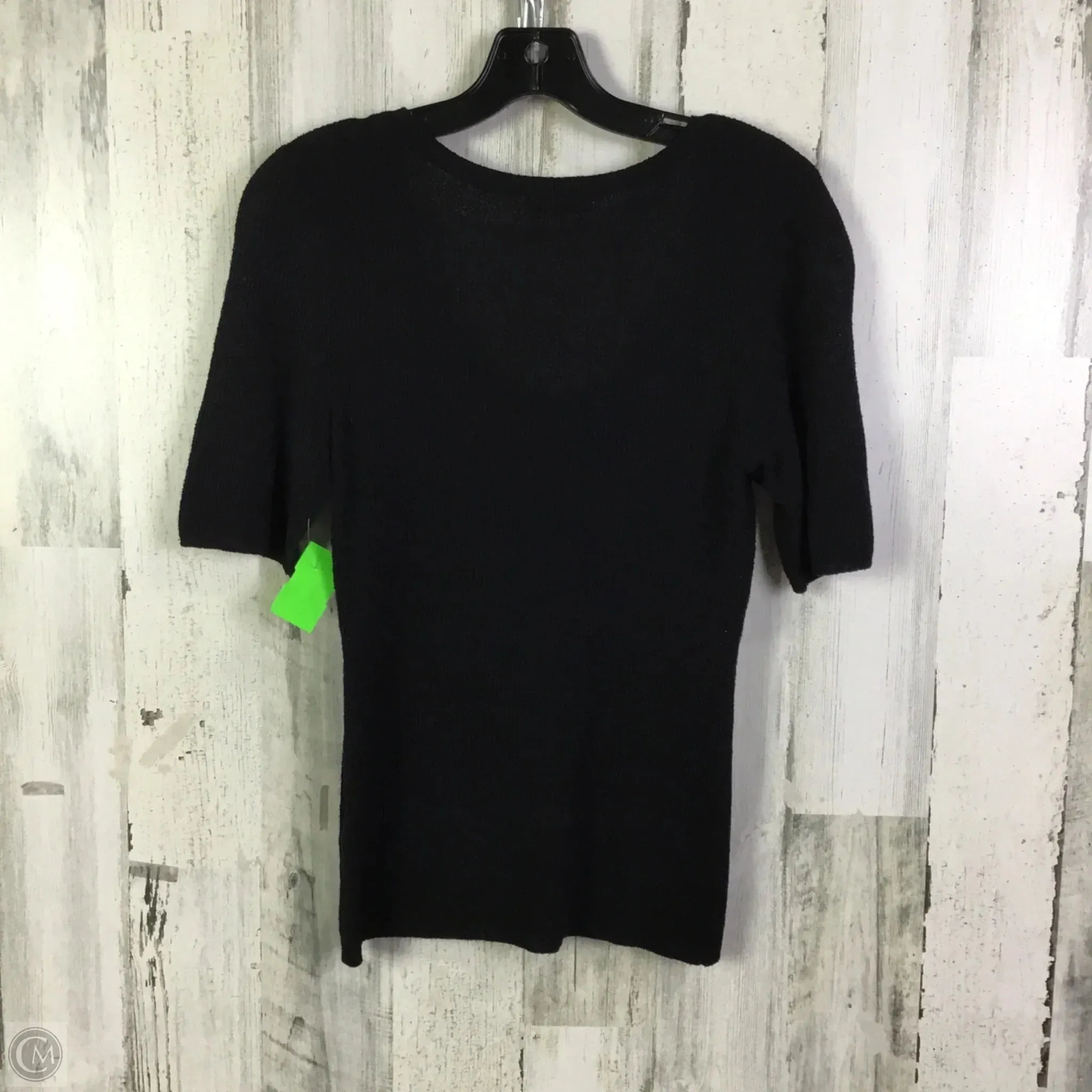 Top Short Sleeve Basic By Rag And Bone In Black, Size: L