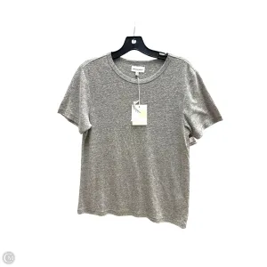 Top Short Sleeve Basic By Thread And Supply In Grey, Size: S