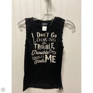 Top Sleeveless Basic By Clothes Mentor In Black, Size: Xs
