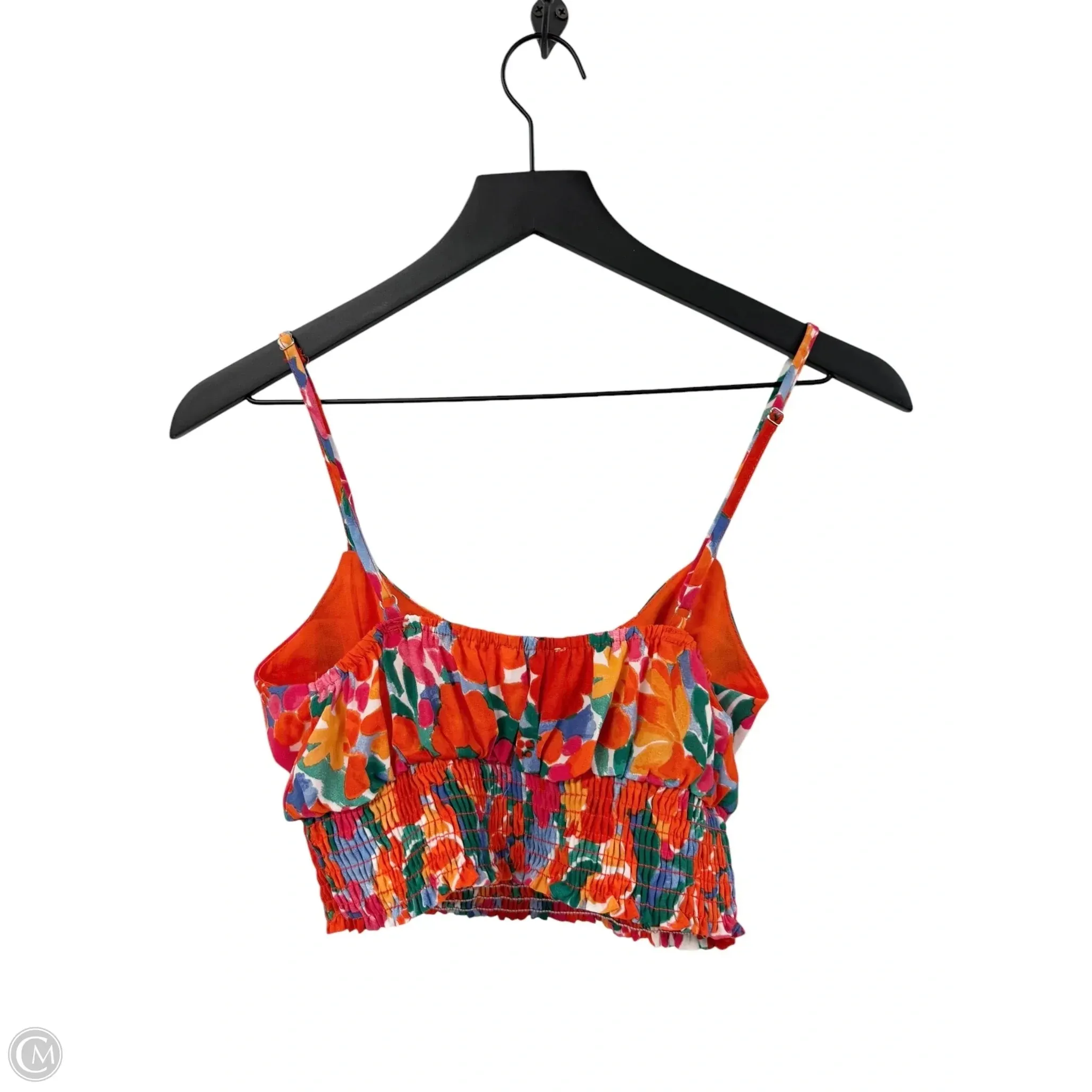 Top Sleeveless By Pink Lily In Floral Print, Size: S