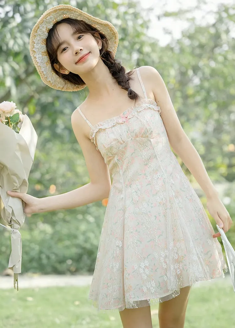 Twirly Floral Mini Cami Dress (3 Colors)