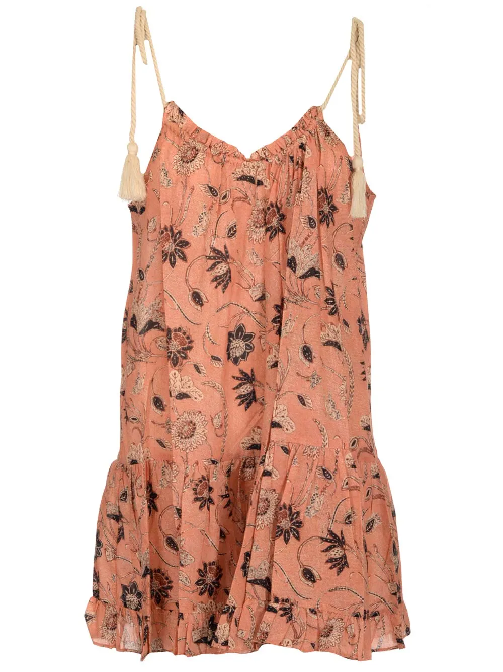 Ulla Johnson Trula Floral Printed Sleeveless Coverup