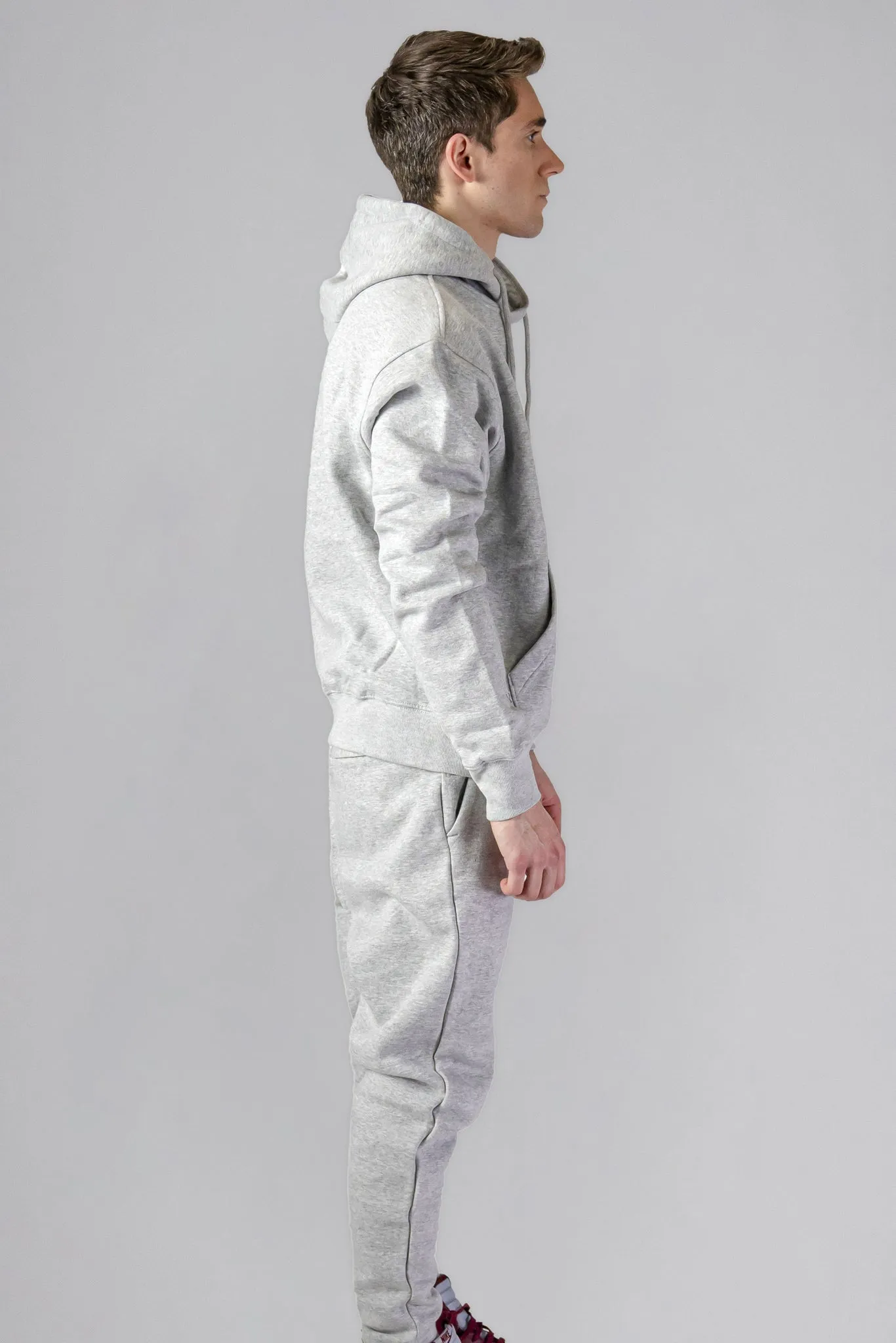 Unisex Cotton Hoodie - Grey