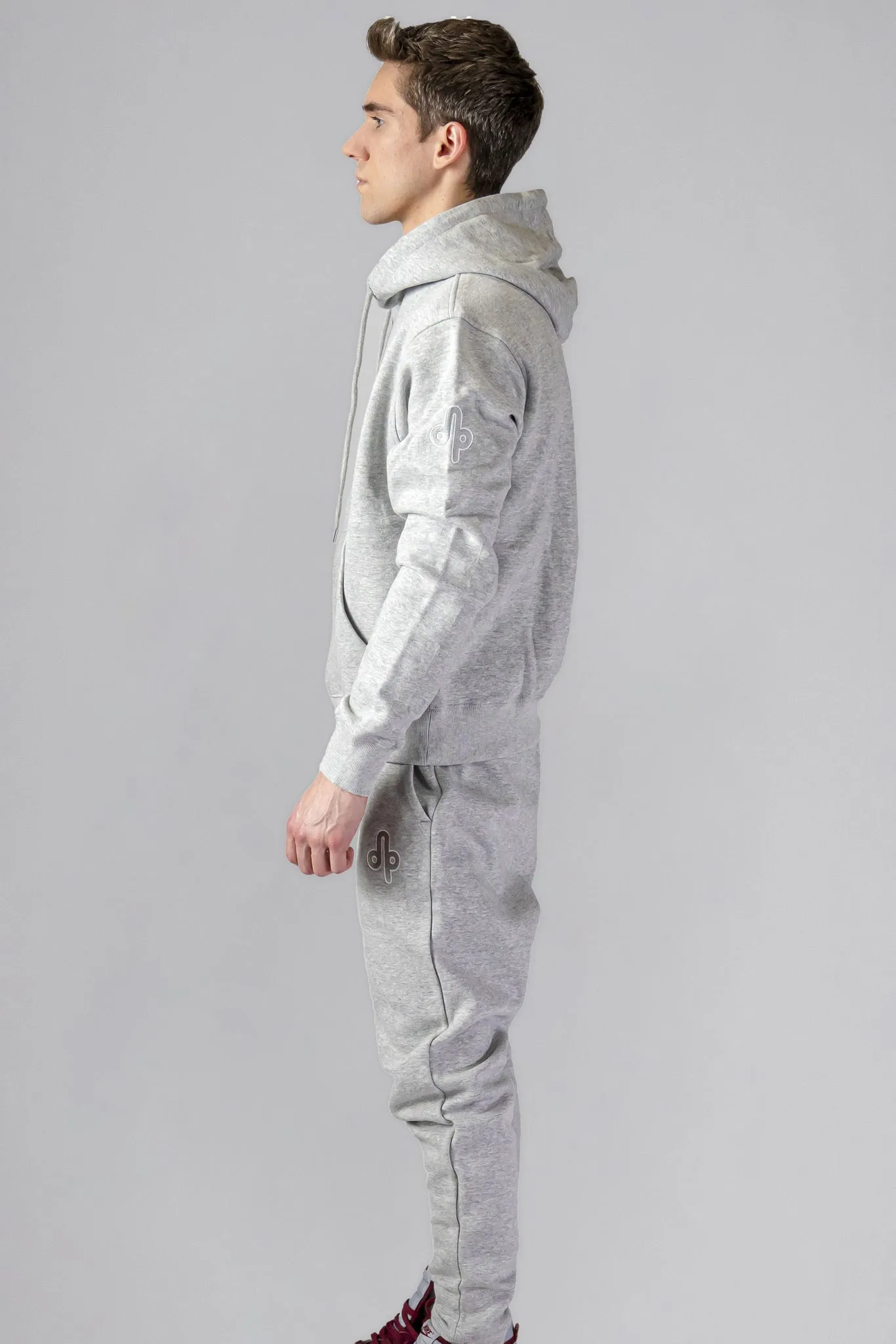Unisex Cotton Hoodie - Grey