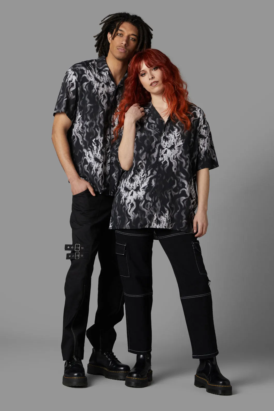 Up In Flames Short Sleeve Shirt