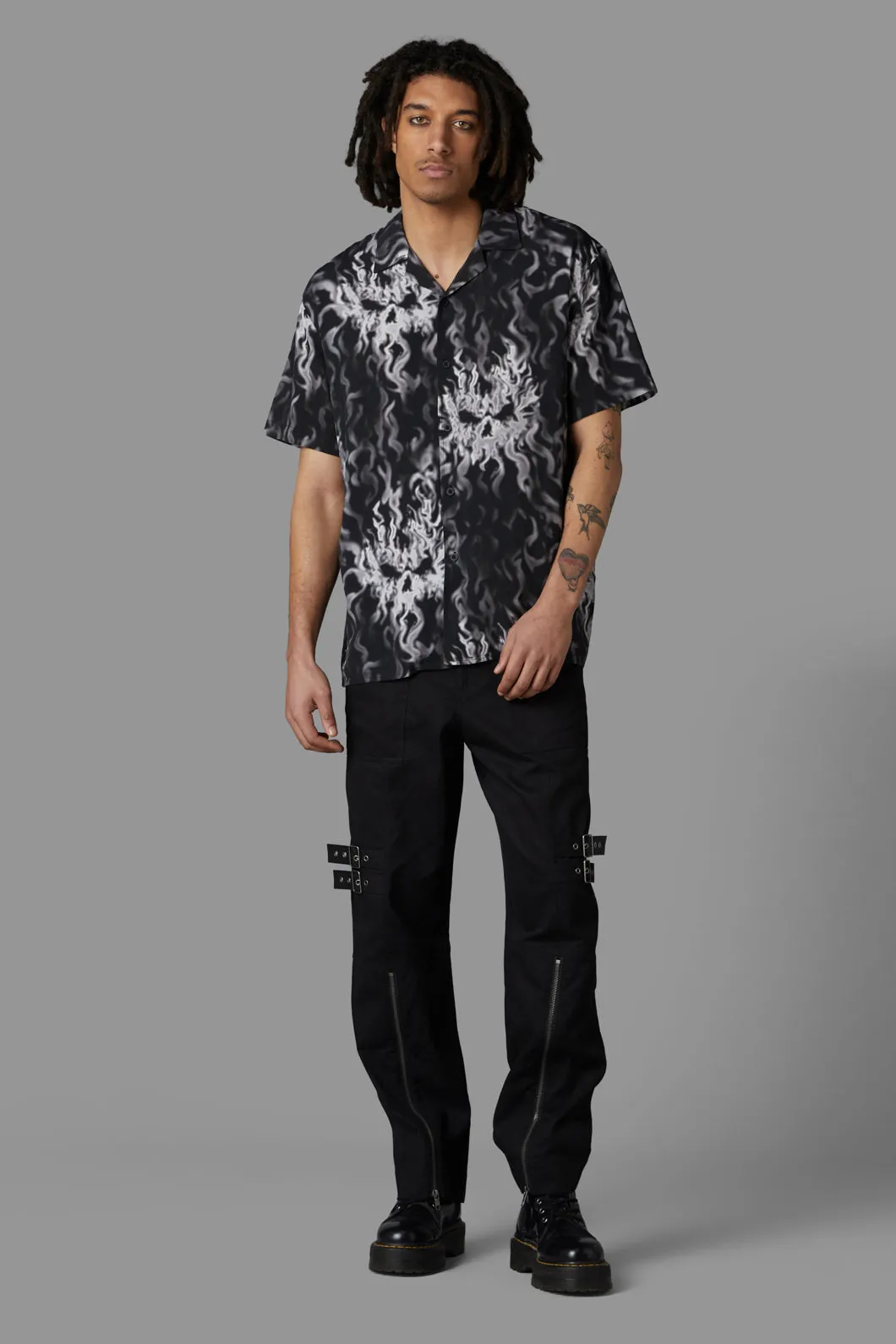 Up In Flames Short Sleeve Shirt