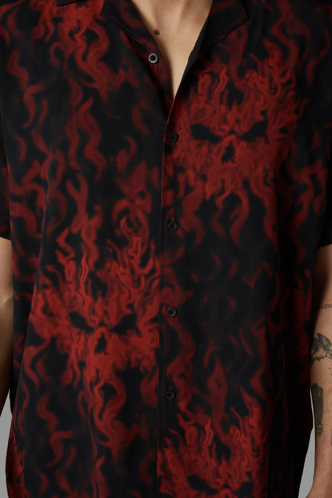 Up In Flames Short Sleeve Shirt