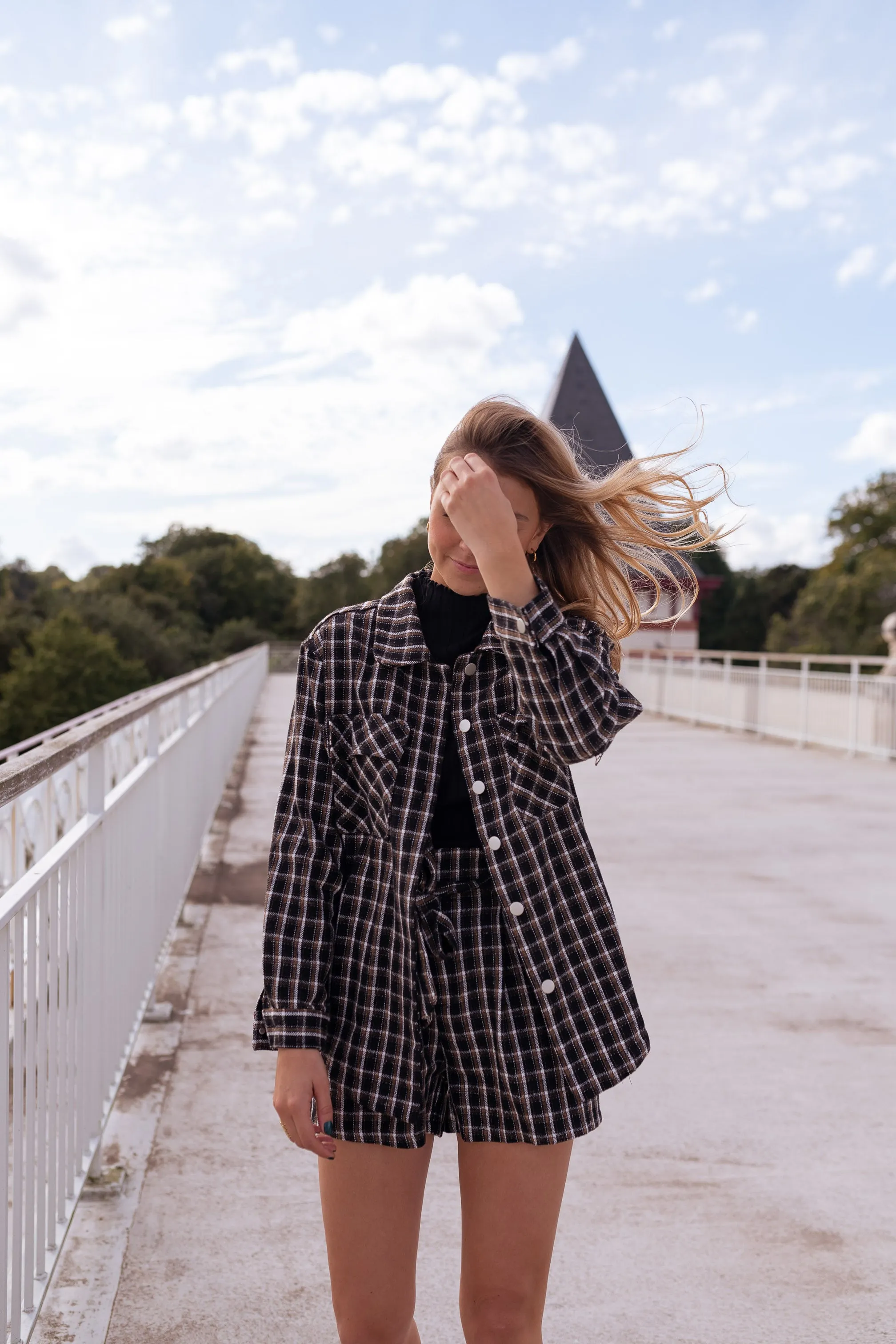 Veste Gala - à carreaux