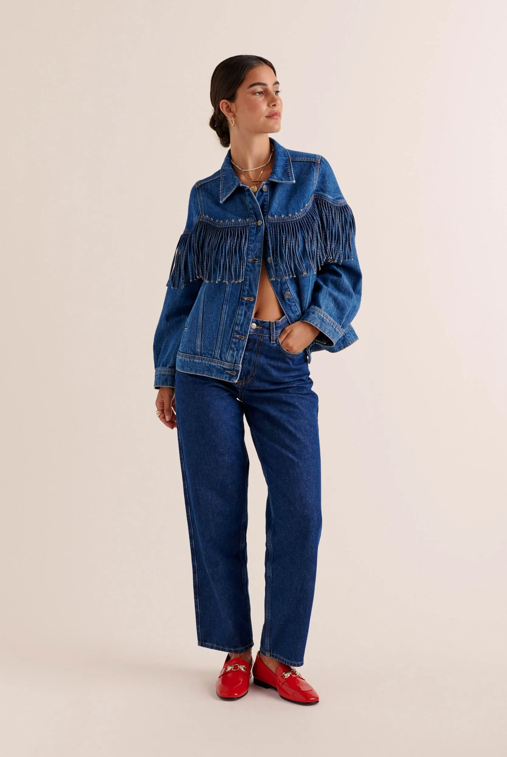 Veste Holly bleu outremer