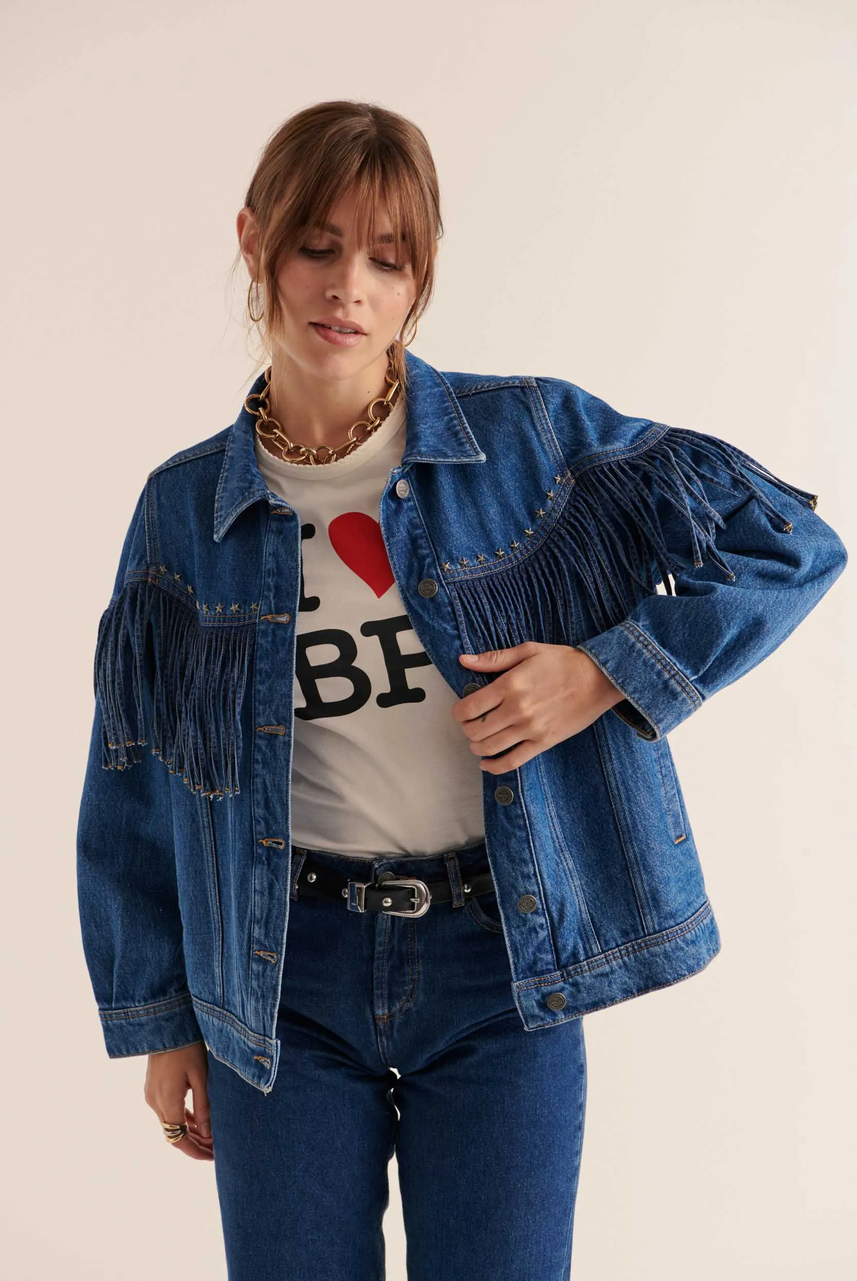 Veste Holly bleu outremer