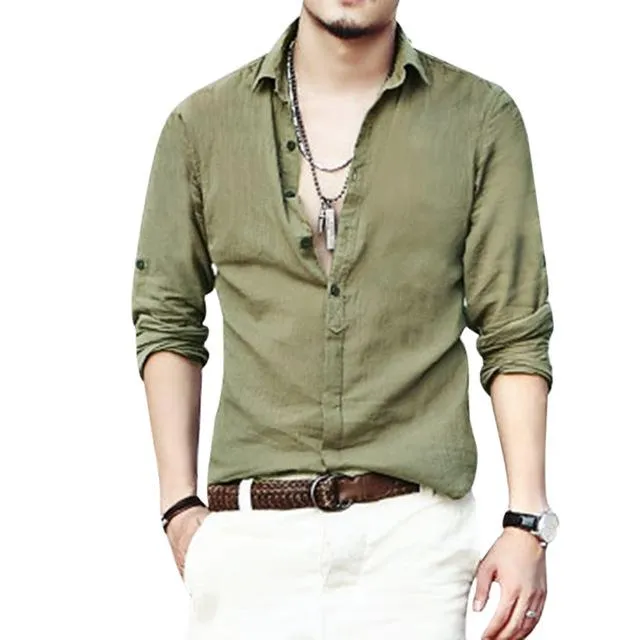 West Louis™ Men Quick Dry Casual Shirt