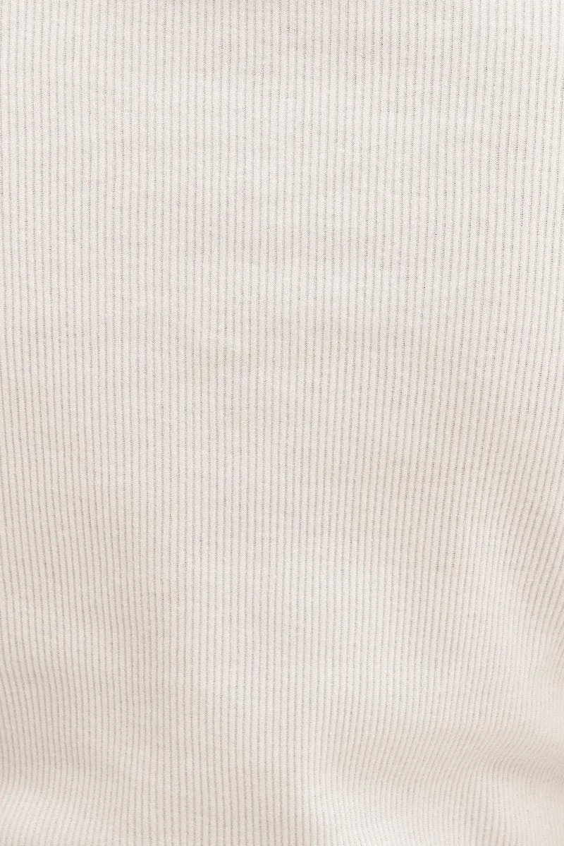 White T Shirt Short Sleeve V Neck
