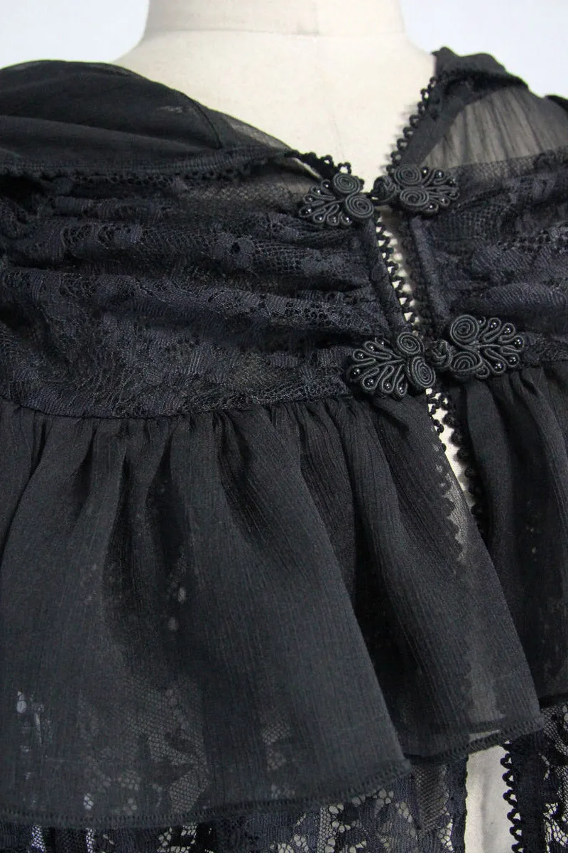 Witchling Lace Cape